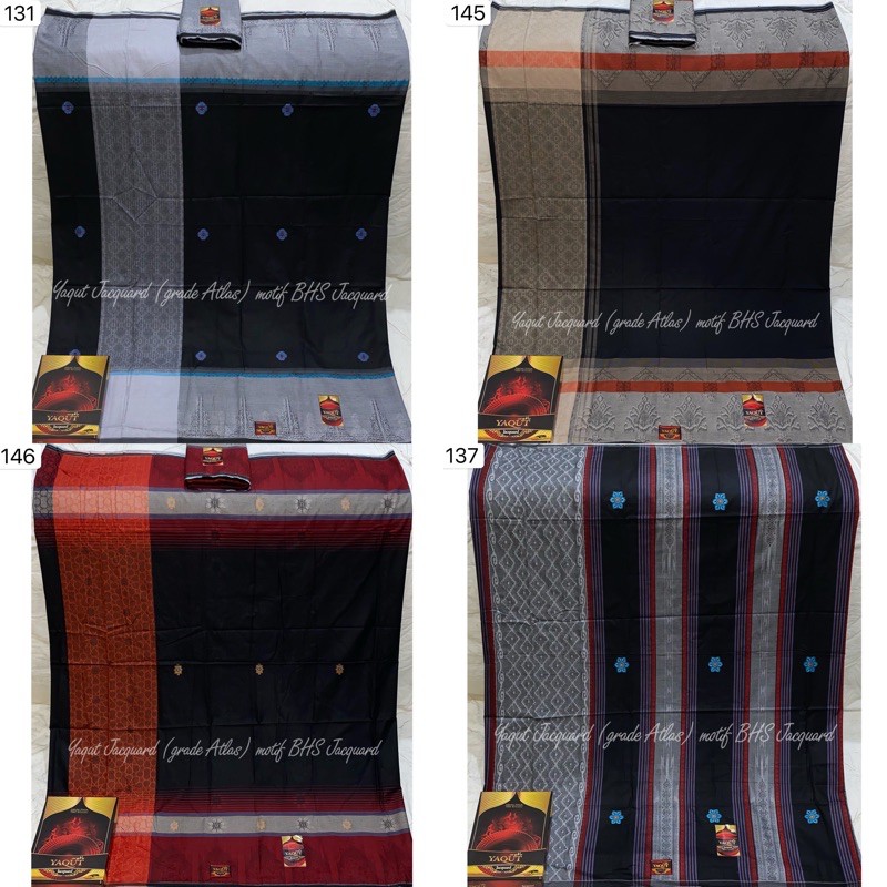 Sarung Yaqut Jacquard Songket by Atlas - motif BHS Jaguar