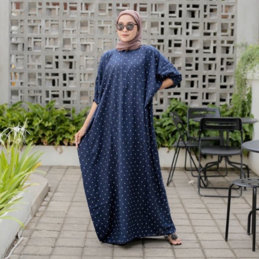 Meldi kaftan | Jois kaftan | Kaftan jumbo motif Polka | ld 140