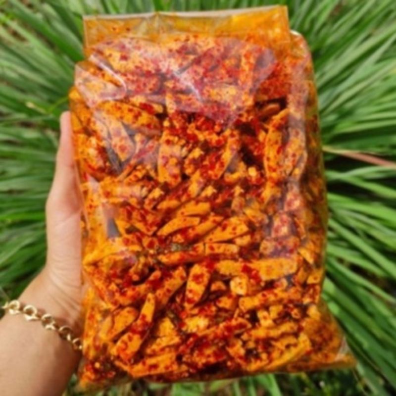 

Basreng pedas daun jeruk 250gram