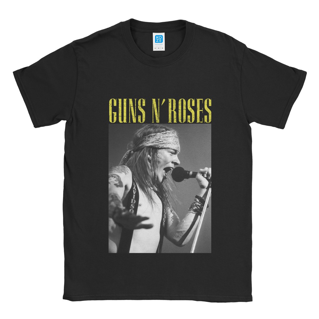 Baju Kaos Band Guns n Roses Axl Scream