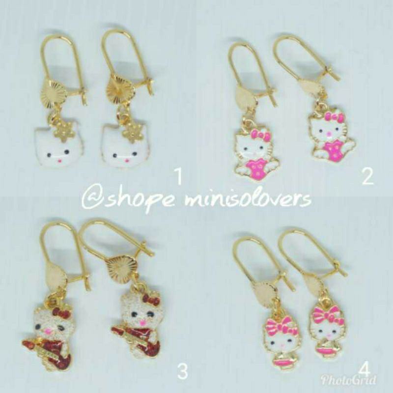 Anting anak hello Kitty Karakter Kartun ♡GOTEN-2♡