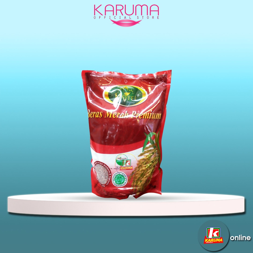 

Beras Merah Premium 2kg | Hotel Beras Merah Preimium ( packing vacum )