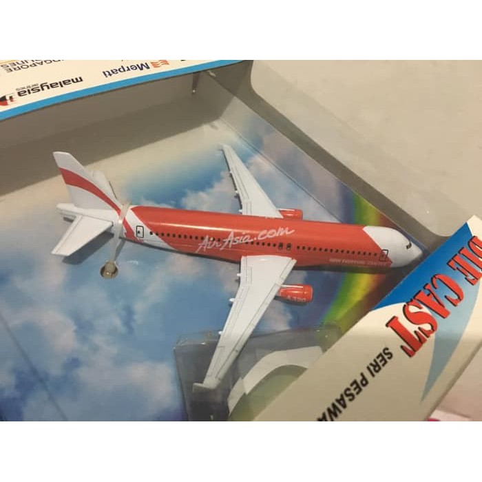 Miniatur Diecast Pesawat Terbang Bahan Besi Diecast Plane