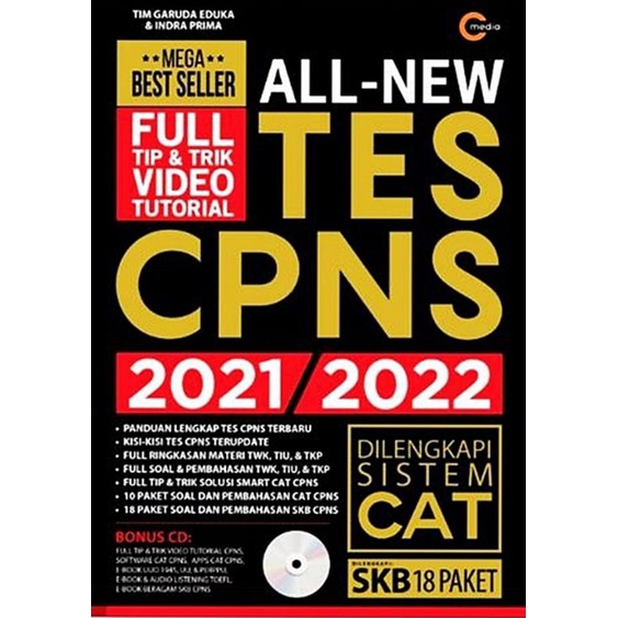 All New Tes Cpns 2021/2022 (Plus Cd)
Tim Garuda Eduka & Indra Prima

