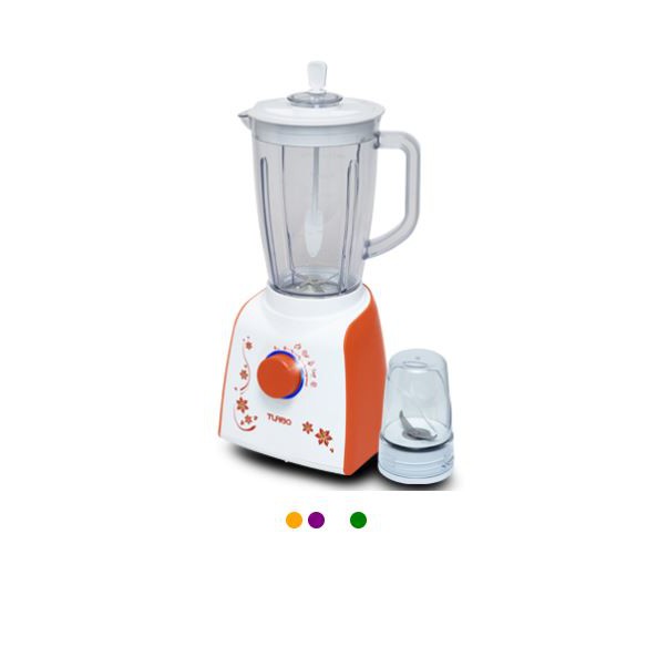 PENGHALUS BUAH TURBO BLENDER PLASTIK TURBO 8099PL KAPASITAS 2 LITER  BLENDER 5 MATA PISAU RESMI