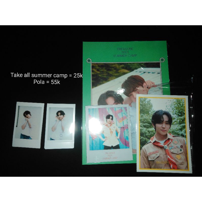 treasure summer camp instax lips Mashiho