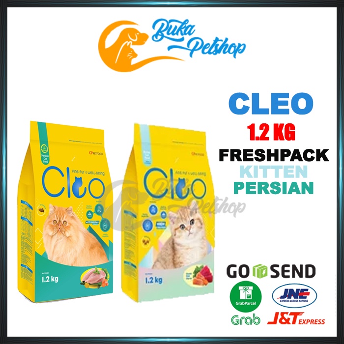 Makanan Kucing CLEO Kitten 1,2kg FRESHPACK