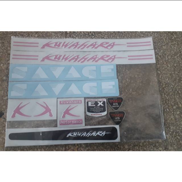 stiker kuwahara savage