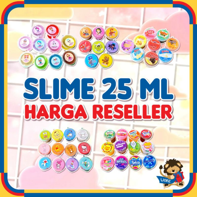 slime 25ml by lionz.idn khusus harga reseller