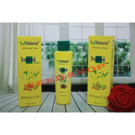 

TONER TEMULAWAK V NATURAL / VNATURAL ORIGINAL BPOM 160 ML