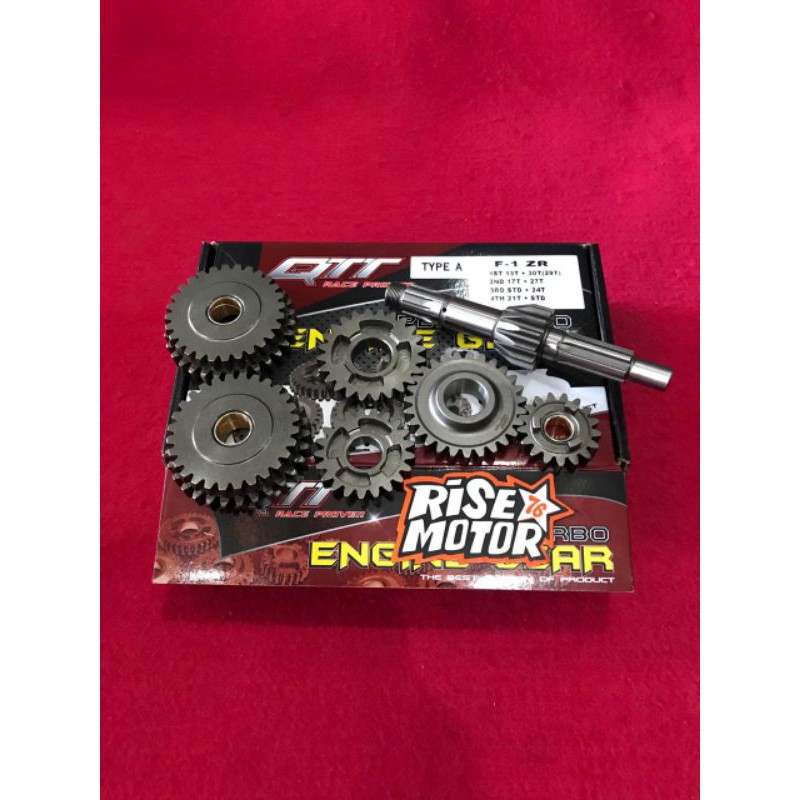 GEAR RATIO QTT F1ZR FORCE 1 TYPE A