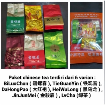 

6VARIANT PAKET CHINESE TEA TRADITIONAL CHINESE HERBAL TEA CHINA
