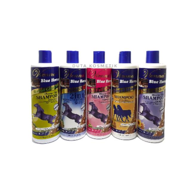 SHAMPOO VIENNA BLUE HORSE 350ml BPOM