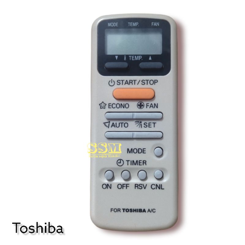 REMOT AC TOSHIBA