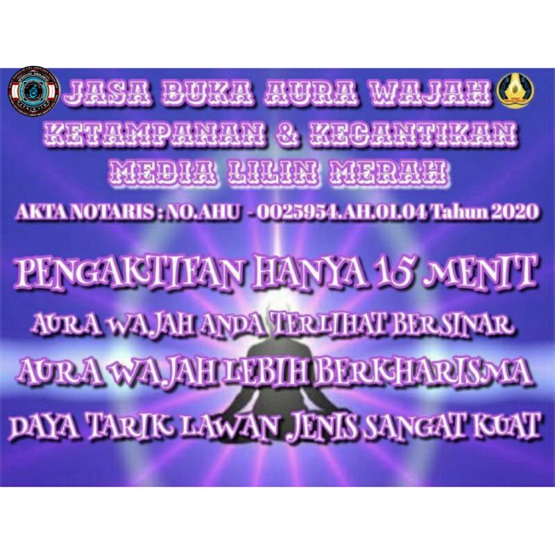 jasa pembukaan aura wajah