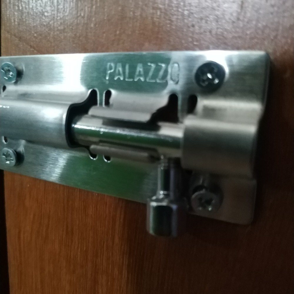 Grendel Palazzo 3 Inch Kunci Slot Pintu Plat Stainless