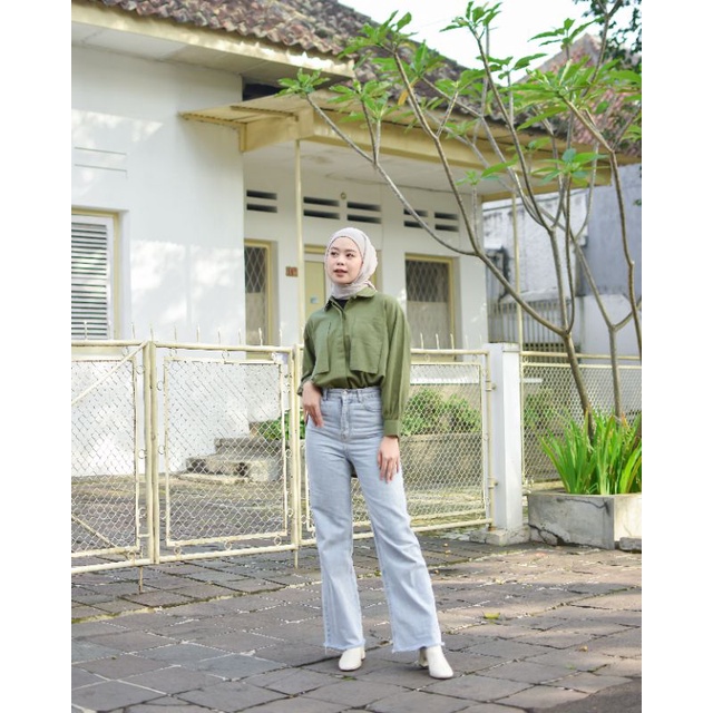 Gea Top | Kemeja Oversize Linen wanita - Linen Cringkel shirt - Atasan-kemeja linen oversize-kemeja oversize-kemeja linen premium