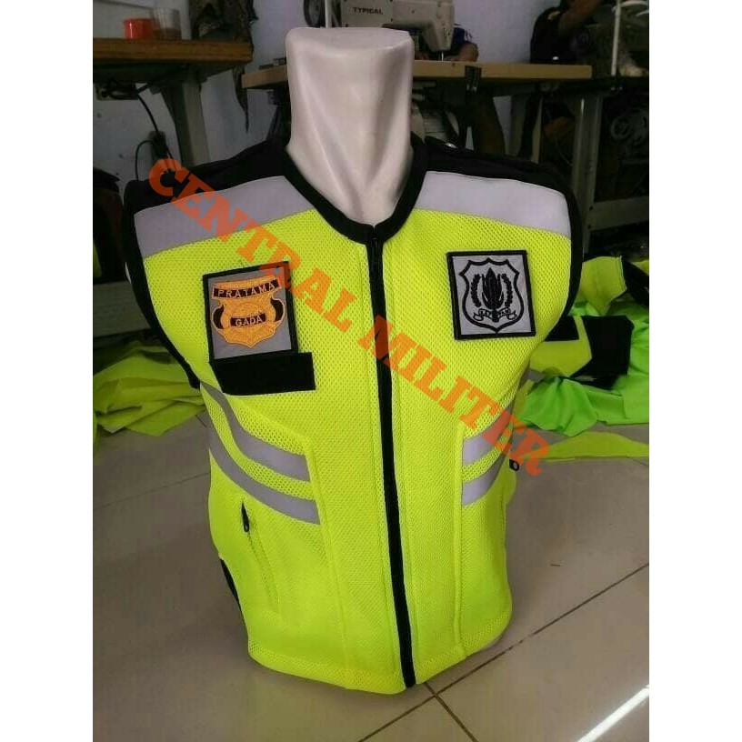 Rompi Security Double Mess/ Rompi Security Tebal 2/ Rompi Jaring Satpam