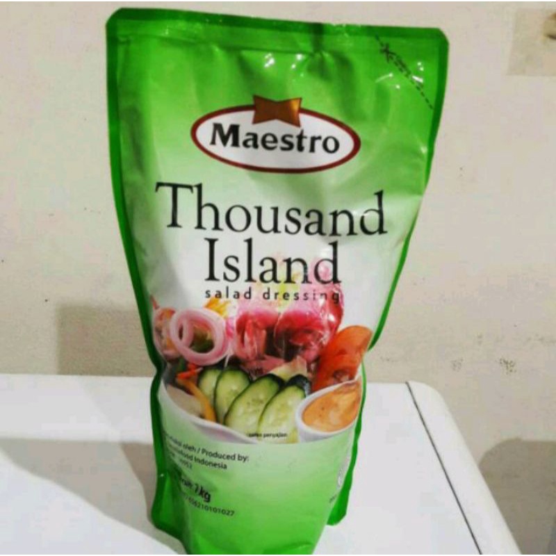 

Maestro thousand island dressing salad mayonaise 1kg