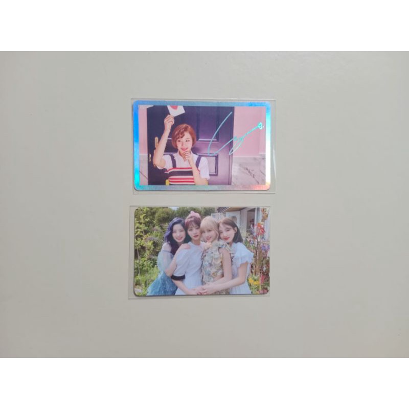 PHOTOCARD CHAEYOUNG HOLO SIGNAL UNIT MORE & MORE TWICE