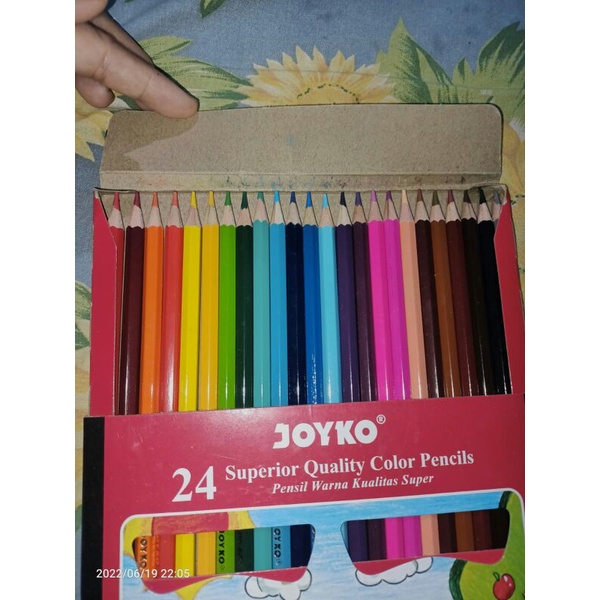 

Pensil Warna isi 24 Joyco - Color Pencils Joyko