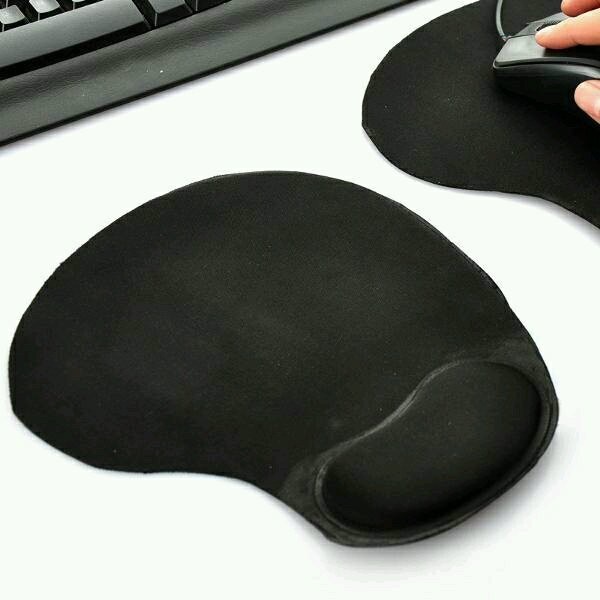 Mousepad Bantal Pergelangan Anti Slip Mousepad Gel Alas Tatakan Mouse - navy