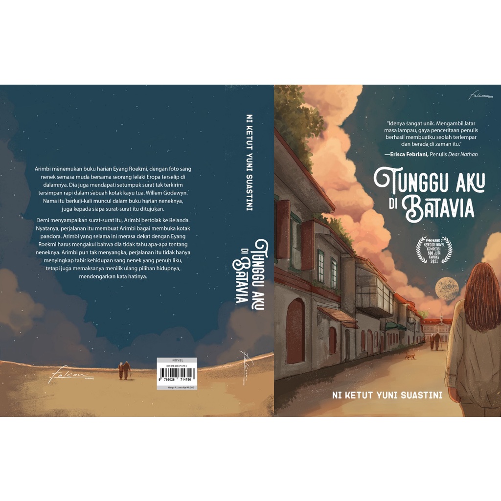 Novel Tunggu Aku di Batavia - Ni Ketut Yuni Suastini