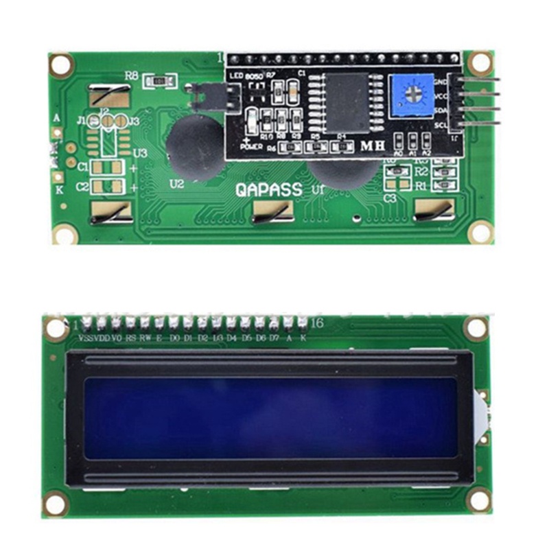 Btsg 1602layar Backlight Biru Karakter LCD2004 IIC I2C Untuk LCD Display