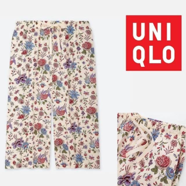 Uniqlo Relaco 3/4 Short Pants (Cullote Short Pants)