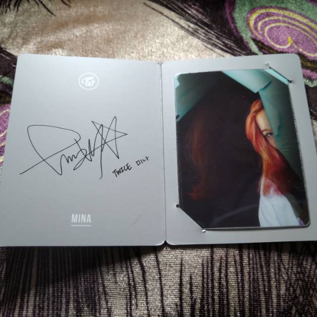 TWICE LENTICULAR MINA PAGE TWO