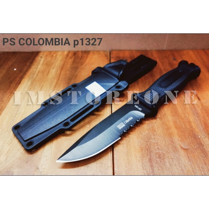 Pisau Columbia P1327 Pisau Survivall 2918A Survival Kit