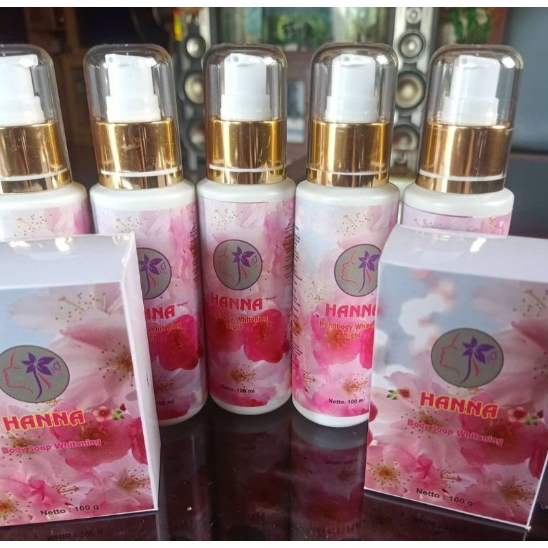 PAKET HB HANNA pemutih badan