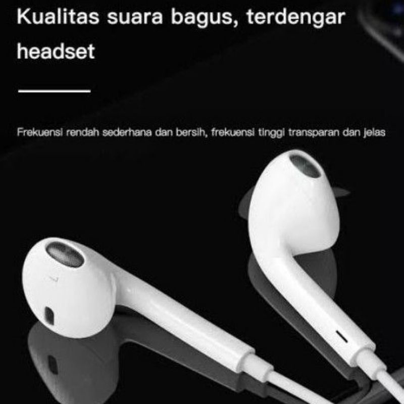 Headset Realme /Earphone Realme Extra Bass Stereo R11