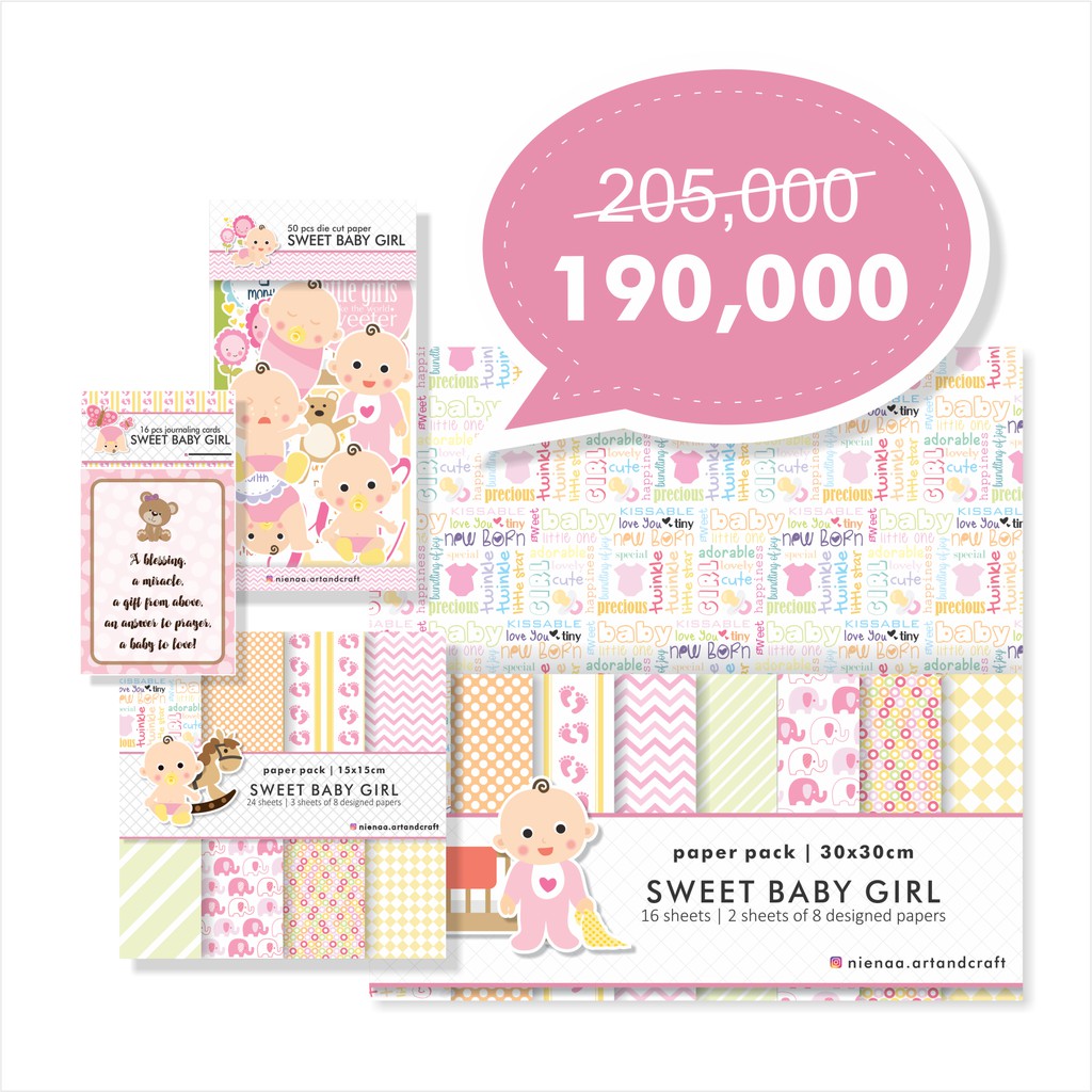 

Bundling Set Sweet Baby Girl Collection