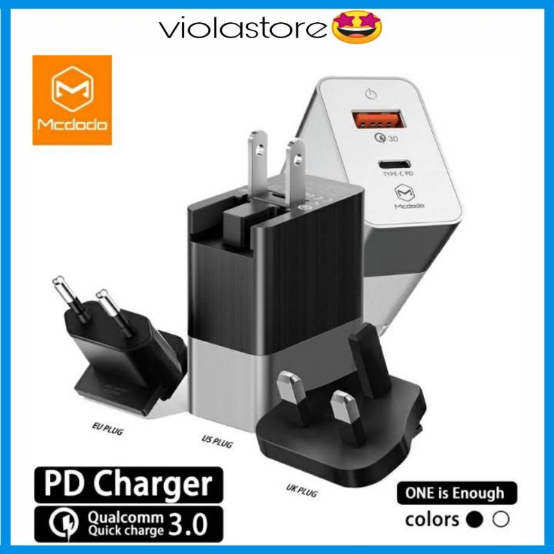 Adapter MC DODO 30 Watt Quick charge