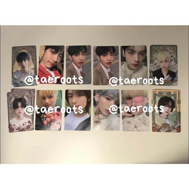album set txt freeze pob yeonjun soobin beomgyu taehyun hueningkai