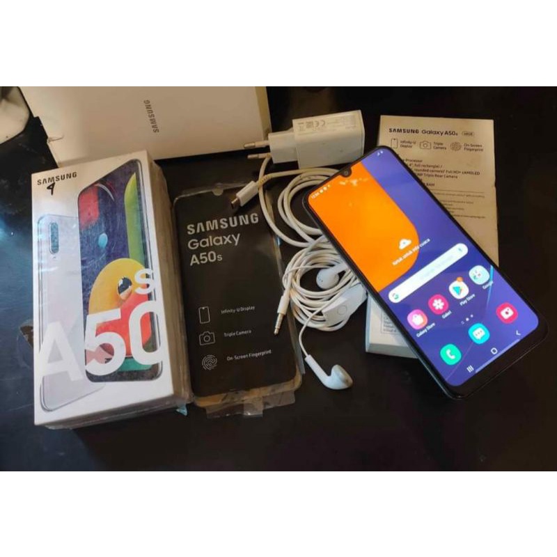 Samsung galaxy A50s fullset second original