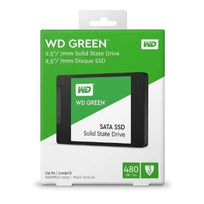 SSD Internal SATA 120gb/240gb/480gb - WD Green