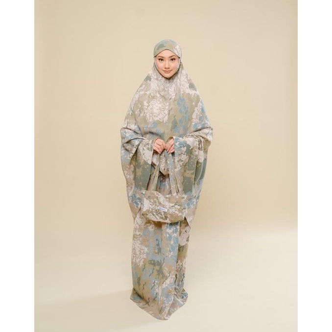 ZM Zaskia Mecca - Xova Brown Mukena - Jelita Indonesia Lamun Ombak