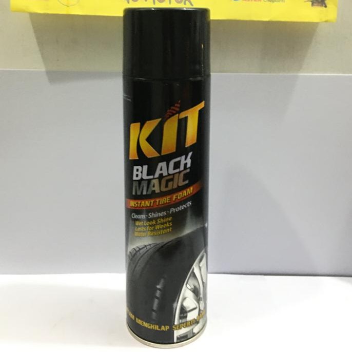 KIT BLACK MAGIC TIRE FOAM - PENGKILAP BAN BLACK MAGIC KIT 450ml