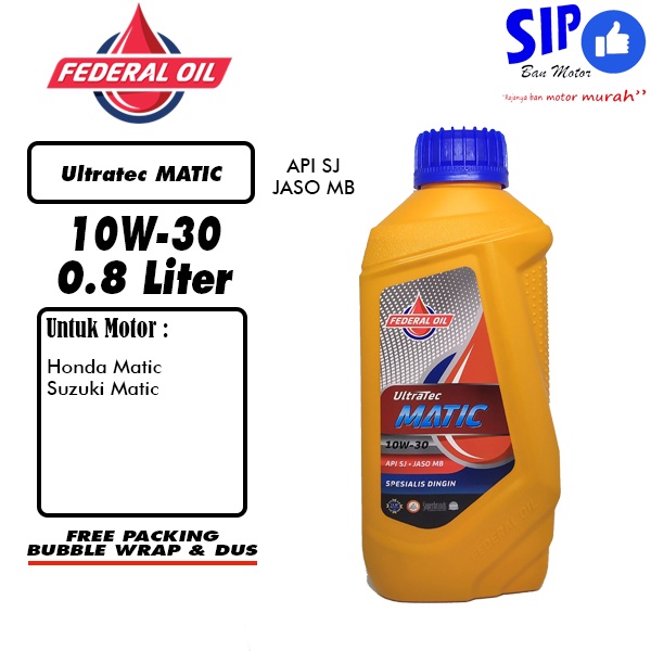 Oli Federal Matic 10W30 0.8L (800ml) Ultratec