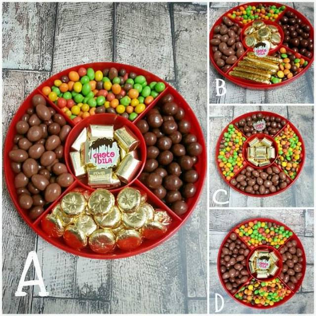 

Coklat tray bulat