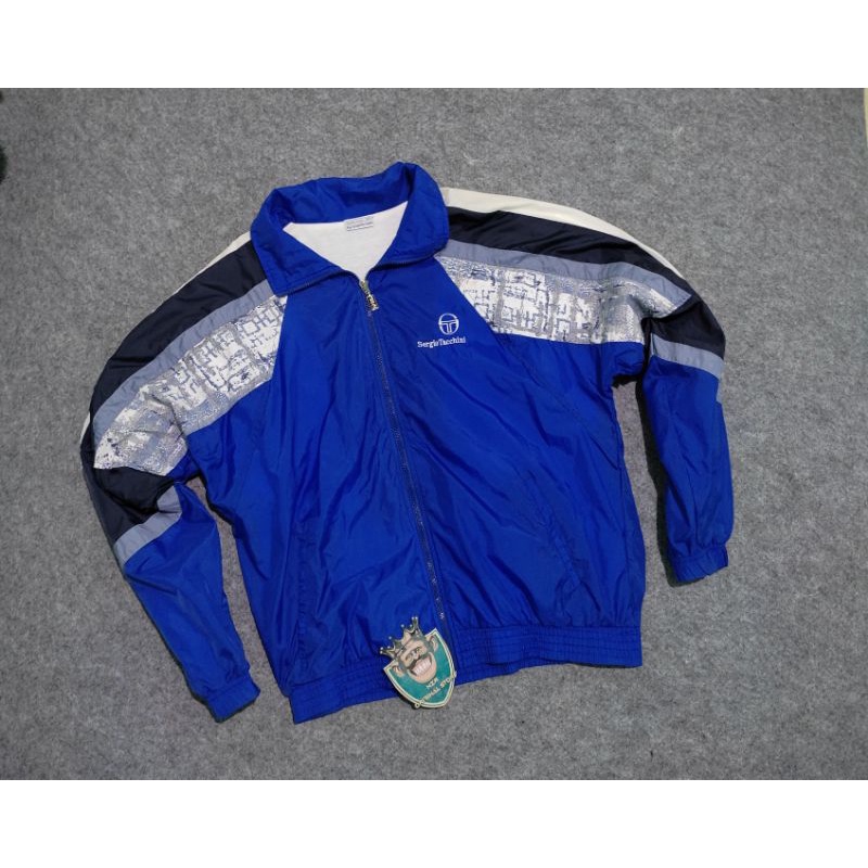 jaket Sergio tacchini original tracktop olah raga vintage