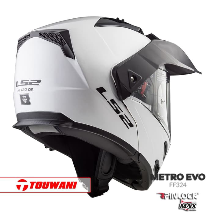 Helm LS2 FF324 Metro Solid White