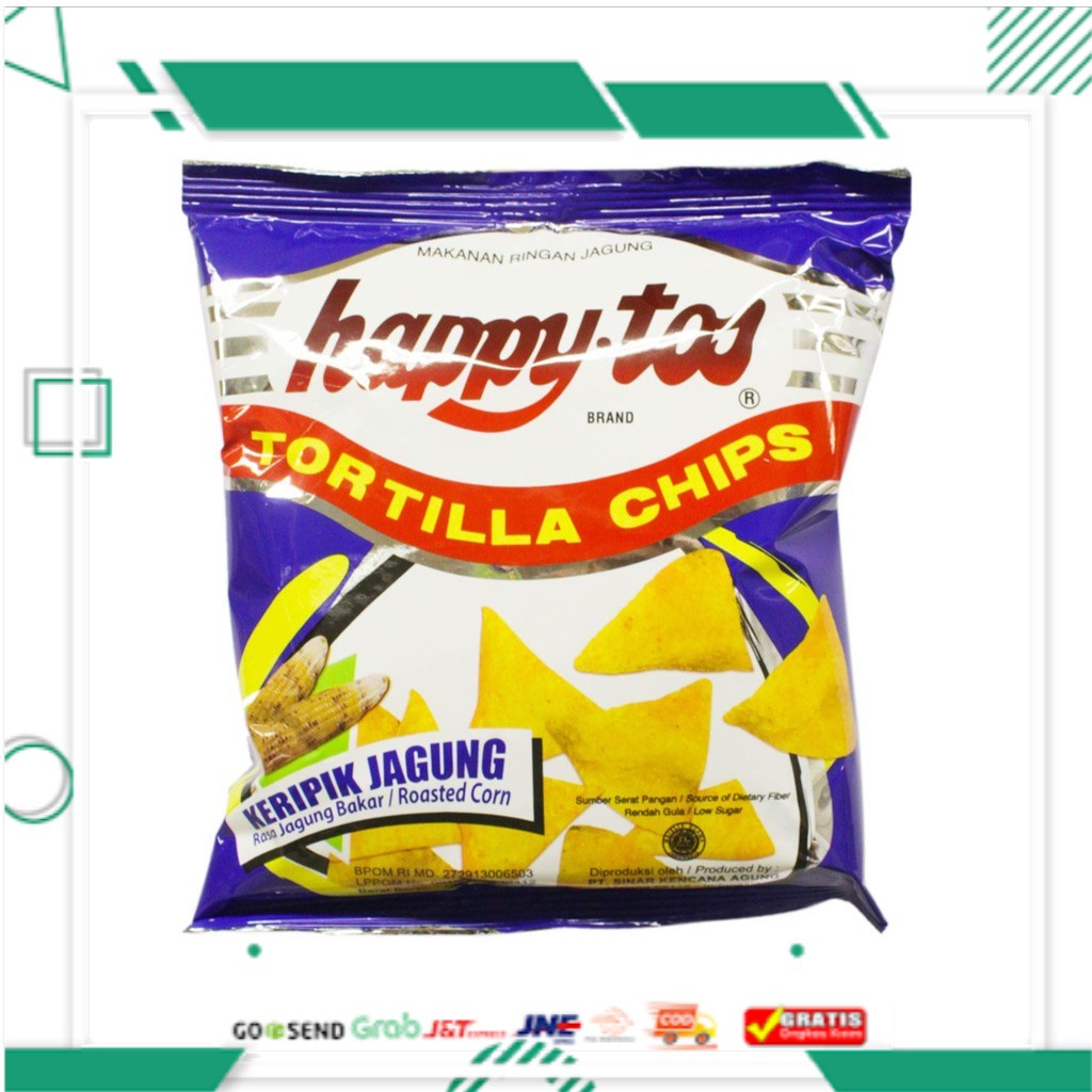 

Happy Tos Tortila Chips Roasted Corn 55g