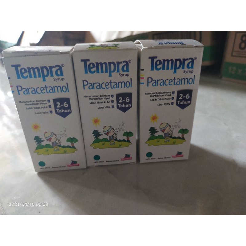 Tempra syrup paracetamol anak 60ml