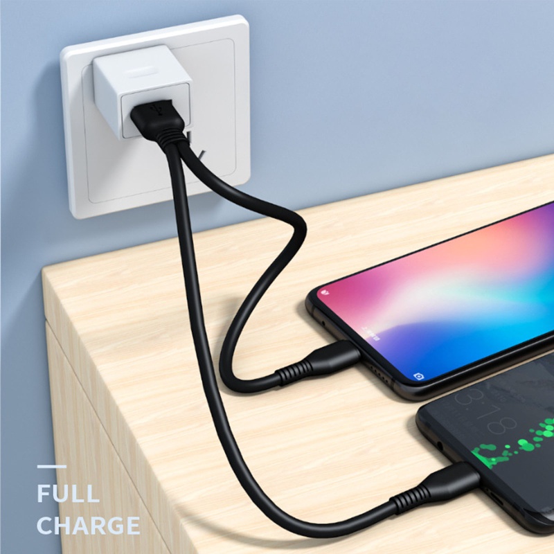 Vivi 2 in 1 Kabel Splitter Charger USB Tipe C Untuk Handphone / Tablet / Power Bank