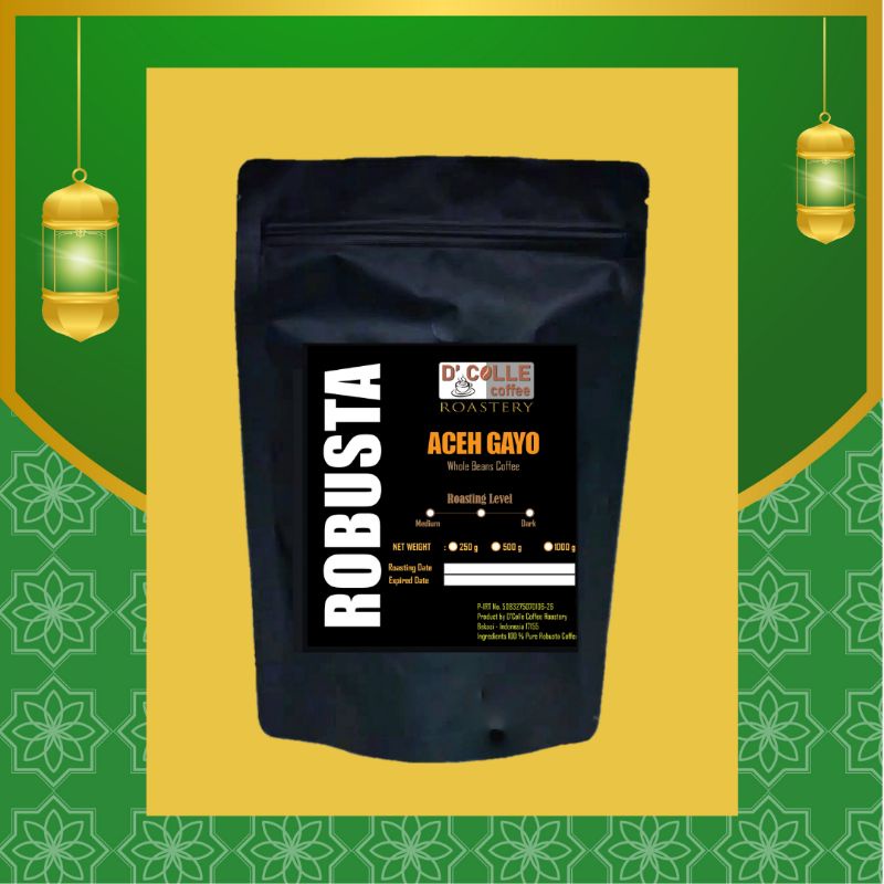 

Kopi murni robusta gayo 250 gram | kopi premium | Medium to dark