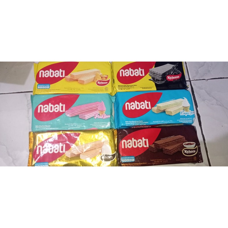 

Nabati Wafer All Varian 132gr