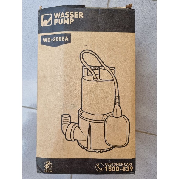 Wasser Pompa Celup WD200EA
